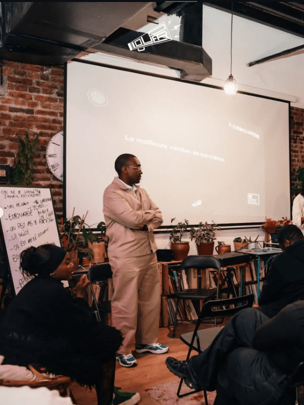 Prise de parole lors d'un événement LOUDER